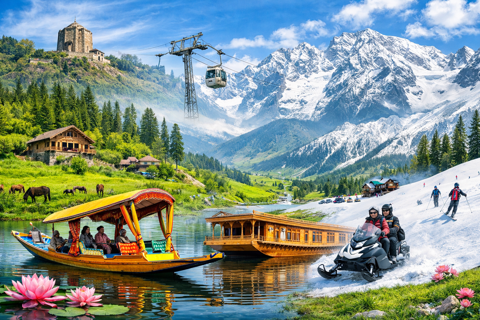 Jammu & kashmir Travel guide  (Full & Detailed Article in Hindi)