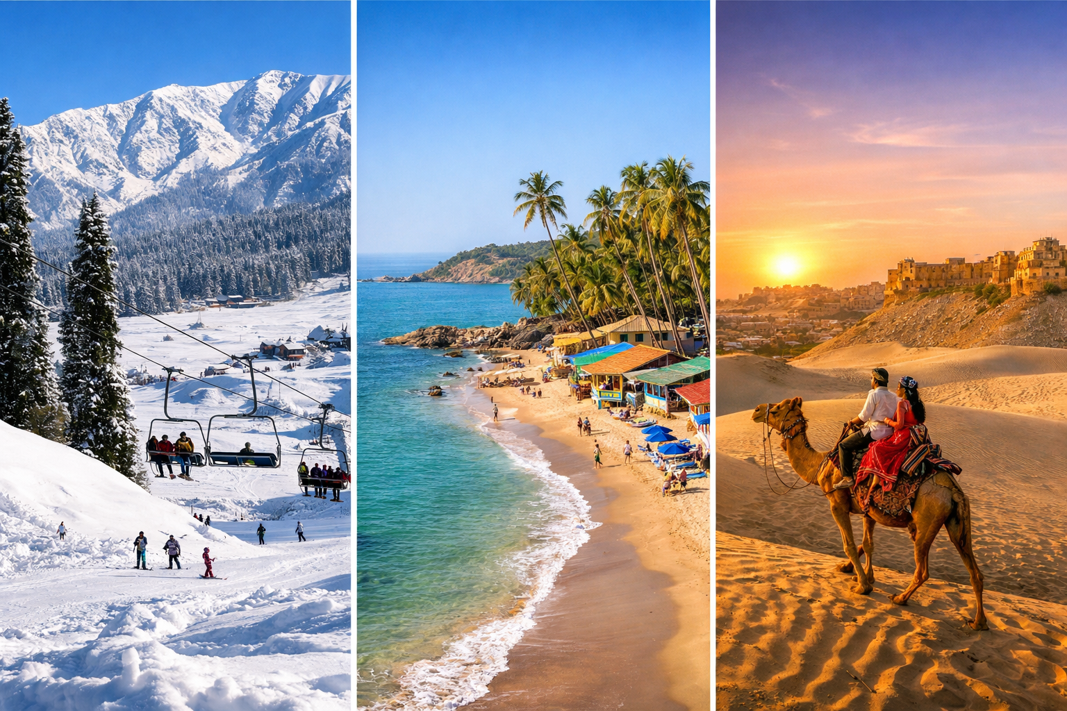 January Me Ghoomne Layak 10 Jagah (India) – Snow, Beach aur Desert Sab Kuch