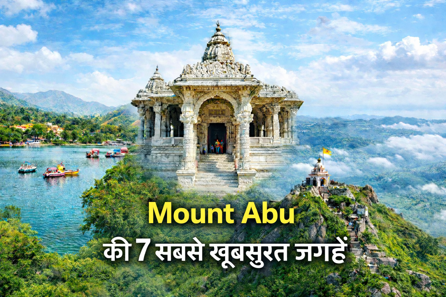 🔥 Mount Abu में घूमने की 7 सबसे खूबसूरत जगहें | Mount Abu Travel Guide