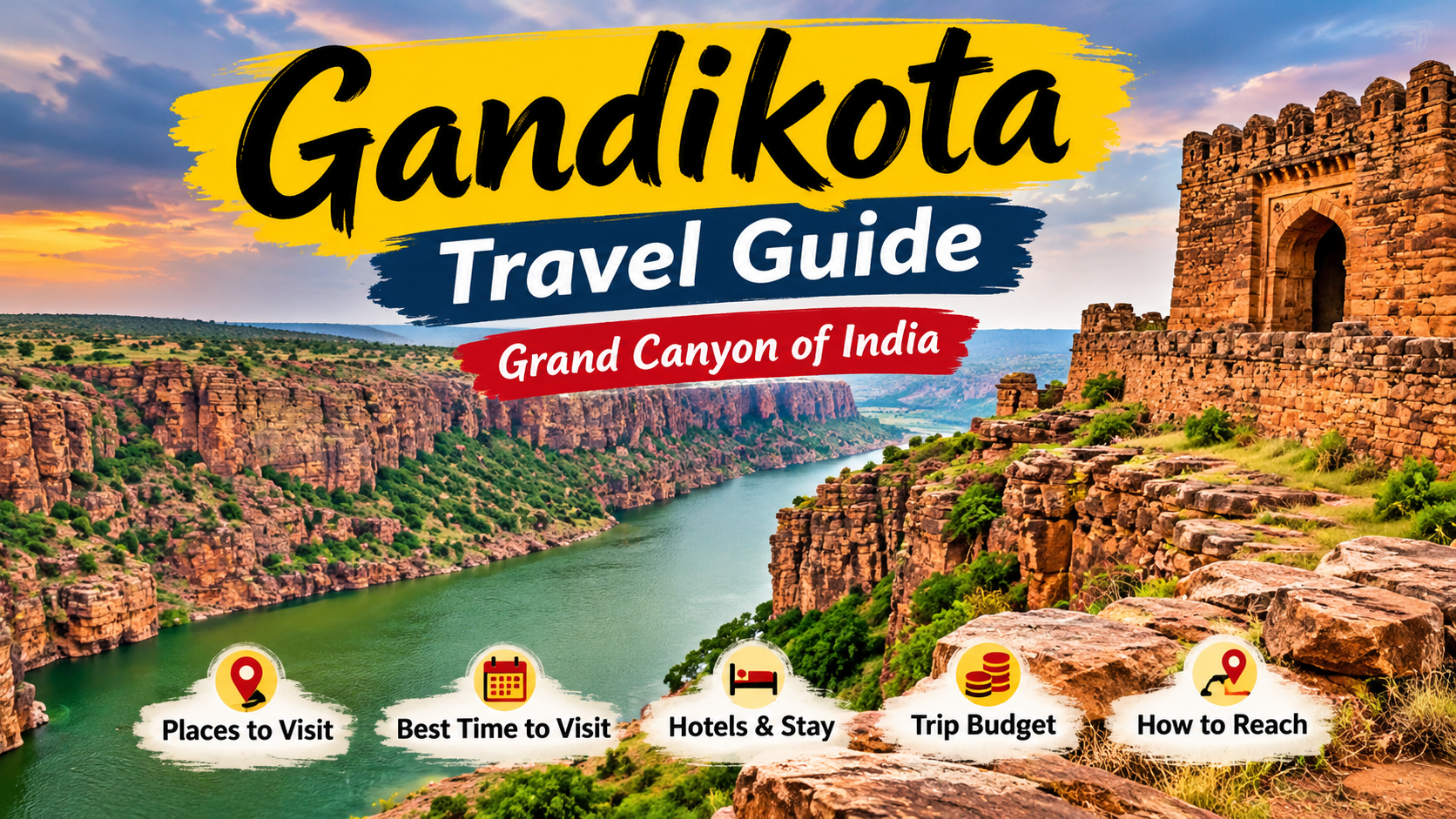 Gandikota Travel Guide 2026: Places, Budget & Itinerary